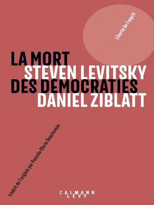 cover image of La mort des démocraties